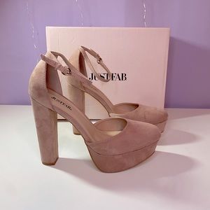 JustFab Jayla heels